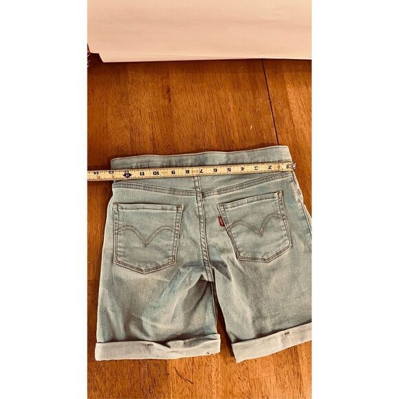 LEVIS GIRLFRIEND JEAN SHORTS GIRLS YOUTH SIZE 12 - Picture 8 of 8